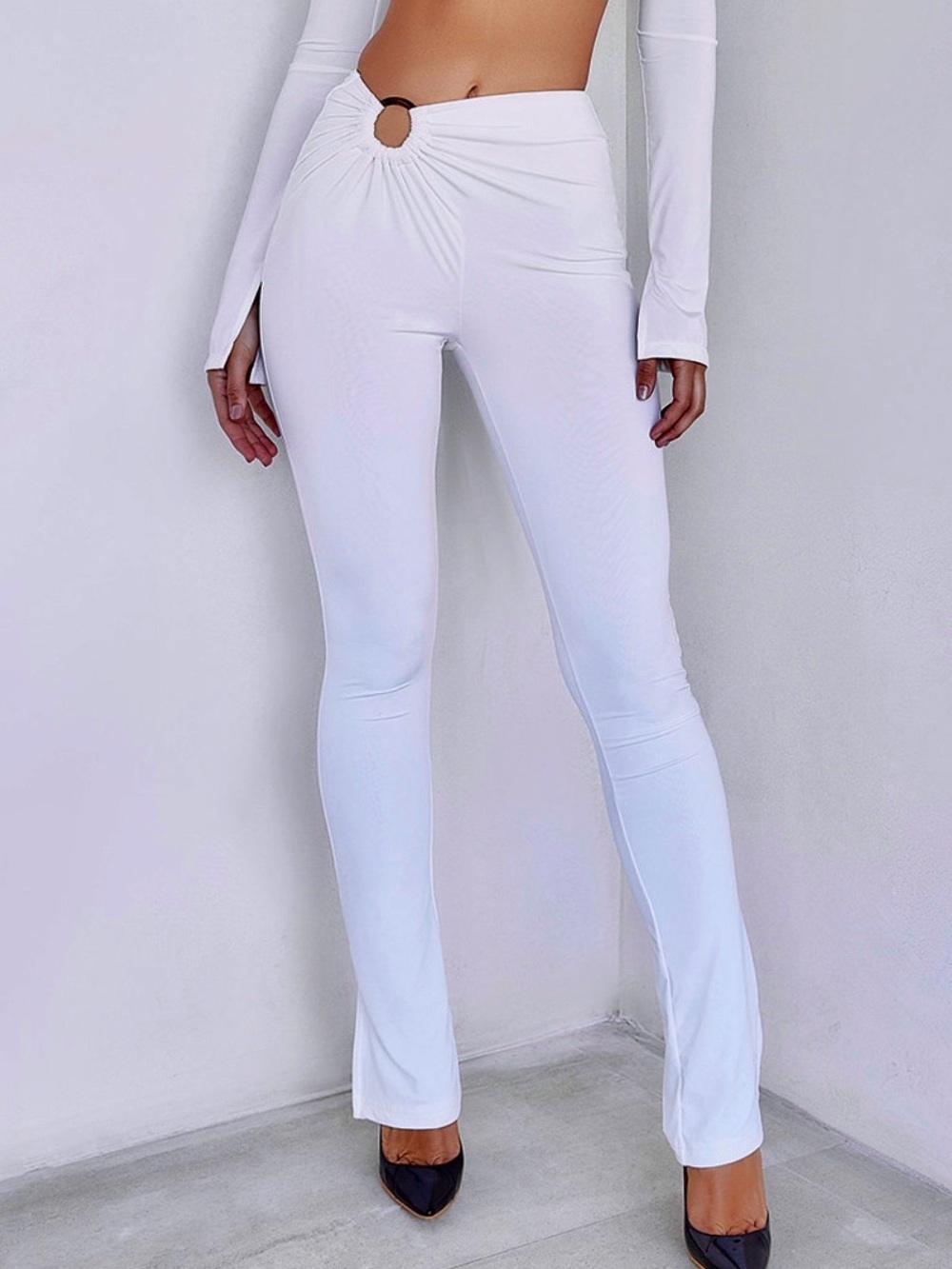 🔥 New Mistress Rocks Breakaway Gathered Pants — White